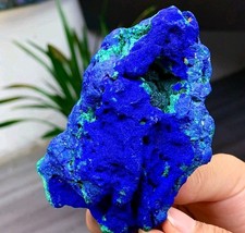287G BEST Natural Azurite/Malachite crystal minerals specimens picture