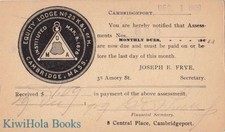 Postcard Equity Lodge No 23 K & L of H Cambridge MA  picture