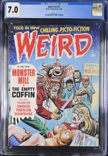 Weird volume 3 #2 CGC 7.0 • Horror Magazine • Eerie Publications • 1969 picture