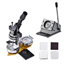 Magnet Maker Machine 2X2Inch Square Fridge Magnet Maker Button Badge picture