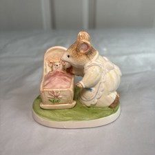 Vtg Napco Meadow mouse Anthropomorphic #1854 storybook cottagecore  kitschy picture