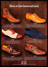 1968 Nunn Bush Shoes Vintage PRINT AD Leather Men's Footwear Styles History  picture