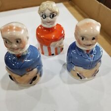 1 MA AND 2 PA CARTERS INK  PORCELAIN Inkwells Early 1900’s picture