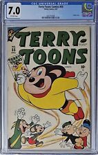 Terry-Toons Comics #55 CGC 7.0 Timely 1947 Rare Golden Age Infininity Cover picture