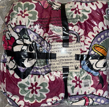 Vera Bradley Disney Mickey, Minnie, and Friends Throw Blanket 50Wx80H NWT SEALED picture