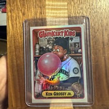 Glunkert Kids Ken Grossly Jr Griffey Marianers Gpk Parody Art Card Bubble /99 picture