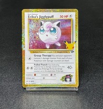 Erika's Jigglypuff 30th Anniversary 69/132 Gym Challenge Holo Rare picture