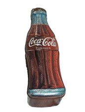 Coca-Cola Contour Bottle-Shaped Tin Container Soda Theme picture