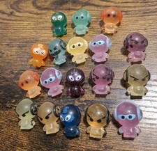 Vintage Bok Choy Boy Vending Machine Figures Lot Of 18 picture