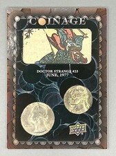 2020 UD Marvel Ages Comic Clippings Coinage DR-23 Doctor Strange 03/30 NM picture
