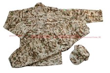 Rare Genuine Mauritanian Desert Camo ADP TAP Unifrom & Hat Vintage MR~LXL picture