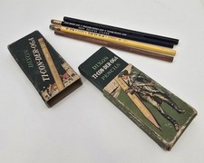 Vintage Pencil Lot Ticonderoga Empty Box North Pole Venus 165 no 3 Pearl 3800 picture
