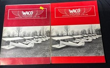 1923-1942 WACO AIRCRAFT BOOK LOT OF 2 1978 RAYMOND H. BRANDLY picture