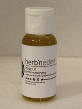 Herb’n Eden Lemon Eucalyptus Body Oil 1oz All Natural Skin Care Moistur picture