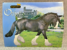 Breyer Gallery Othello The Black Shire 8127 Kathleen Moody Fine Porcelain Horse picture