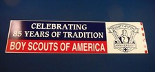 1995 BSA Boy Scouts of America - Vinyl Bumper Sticker - 85th Anniversary picture