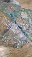 Rough Arizona Gem Silica Chrysocolla Druzy Specimen - Globe Copper Hills Rough picture