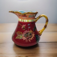 Tracy Porter Creamer The Artesian Road Collection Ceramic Hand Painted 12 oz picture