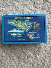 Vintage playing cards Manitoulin Island Canada picture