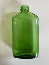Vintage Green Glass Bottle Duraglas Rare Shape picture