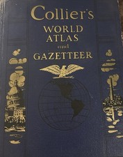 Collier's World Atlas Gazetteer,P.F. Collier & Son Corporation mid-20th century picture