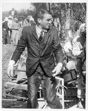 Montgomery Clift soaked on the set of the film Wild River 1960 Old Photo picture