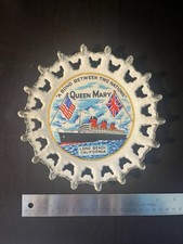 Queen Mary “A Bond Between Two Nations” Memorabilia Plate, Long Beach, CA picture