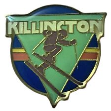 Vintage Killington Resort Skiing Travel Souvenir Pin picture