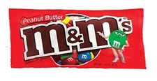 M&M PEANUT BUTTER 1.63OZ - 24 PK - 1 BOX picture