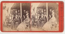 GROUP POSING - CENTRAL PARK - OAK BLUFFS  - COTTAGE CITY - MARTHA'S VINEYARD picture