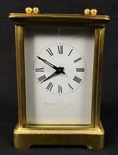 Antique Ovington Brothers French Brass Carriage Clock Mechanical New York picture