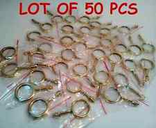 Lot of 50 Piece Brass Magnifying Glass Key chains Pendent Magnifier Key Ring picture