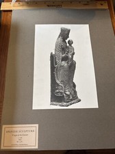 VTG Virgin of the Cloister Spanish Sculpture Photo Solsona Cathedral Spain picture