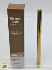 Kokuyo Brass Ballpoint Pen KE-SP17 Premium Solid Brass Writing Instrument picture