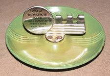 Vintage Schenk's Cafe Porter, MN Ashtray w/ 2-Digit Phone Number Minnesota Minn. picture