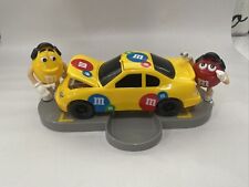 M&M's Under The Hood Candy Dispenser Yellow Race Car Working picture