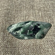 Guatemalan Jade Pebble Chromium Green Jadeite Jade Stone Motagua Guatemala #18 picture