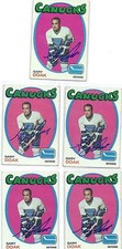 1971-72 Topps #87 Gary Doak Vancouver Canucks Autographed Hockey Card picture