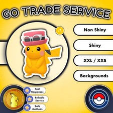 Pokémon GO Trade | Costume Pikachu - Serena's Hat | XXL, XXS, Shiny Available ✨ picture