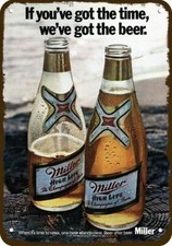 1971 We've Got The MILLER BEER Vintage Look DECORATIVE REPLICA METAL SIGN picture