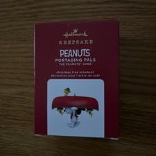 2020 Hallmark Keepsake Peanuts Portaging Pals Ornament Snoopy Woodstock Gang NIB picture