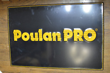 Vintage Poulan Pro Chainsaw Dealer Sign 36