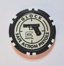 Glock Safe Action Pistols Poker Chip- (Golf Marker Coin) - FREE US SHIPPING picture