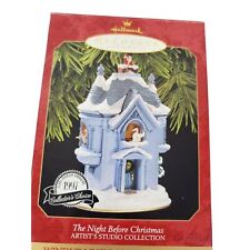 Hallmark Ornament The Night Before Christmas Artist’s Studio Collection 1997 picture