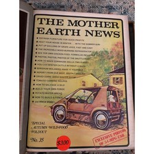 Mother Earth News #34–39 1975–1976 Early Issues Homesteading Lot 6 Vintage picture