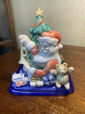 Vintage Fitz and Floyd Christmas Napkin / Card Holder 1986. picture