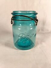 Antique Ball Jar Sure Seal Aqua 1910-1923 no Lid picture