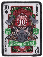 Anaheim Station 10 Dream Street Fire Patch NEW .. picture
