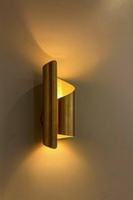 Modern Handmade Brass Wall Scone Unique Luxury Ideal for Home Office Light picture