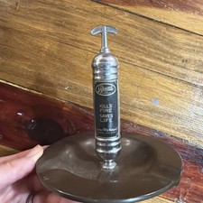 Rare Vintage 1930's Era Pyrene Fire Extinguisher, Automobile Type Metal Ashtray picture